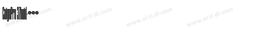 CoignPro 37boid字体转换 CoignPro 37boid字体转换